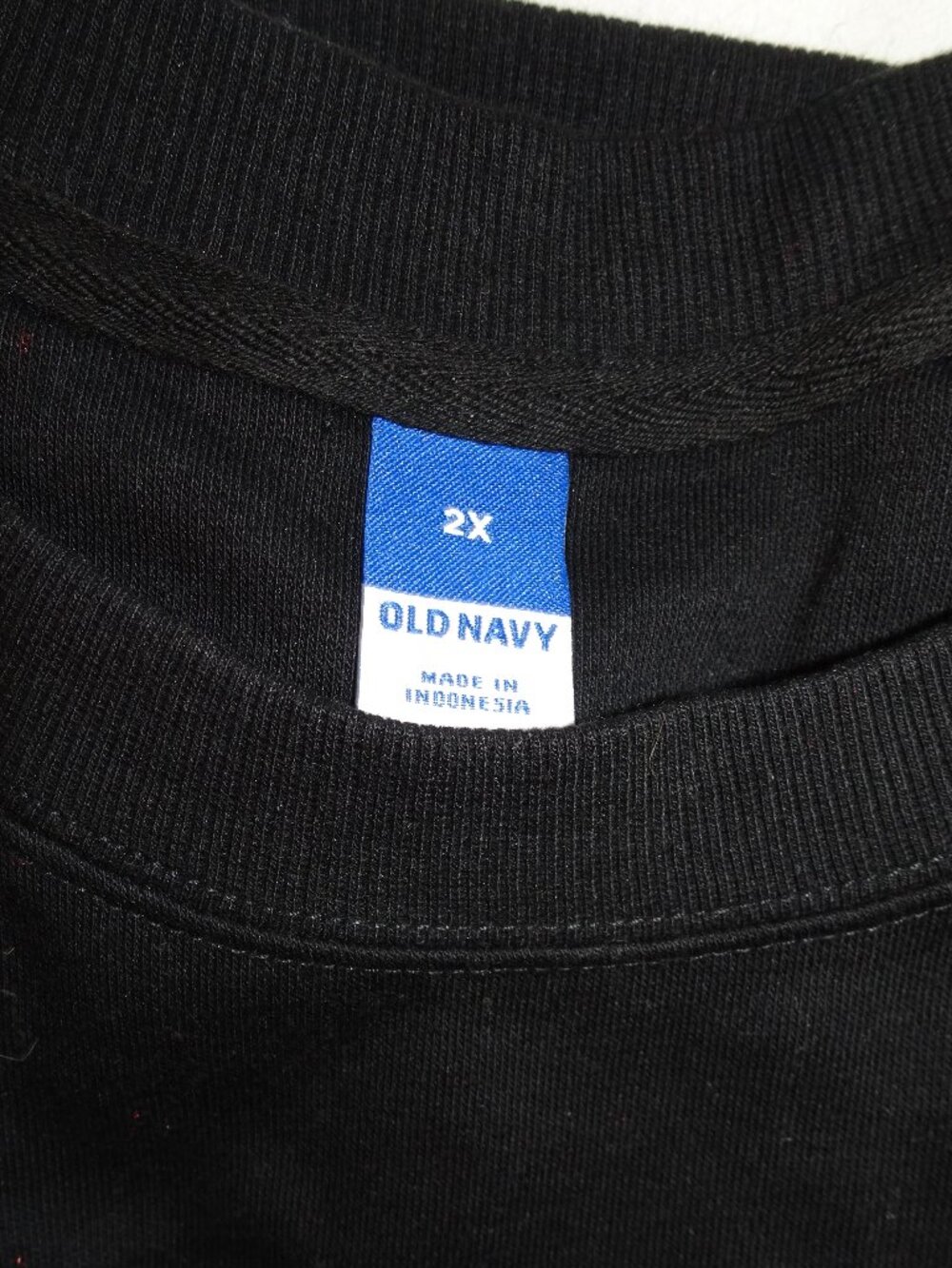 New Old Navy Solid Black Crewneck Plus Size Sweatshirt - Picture 5 of 6
